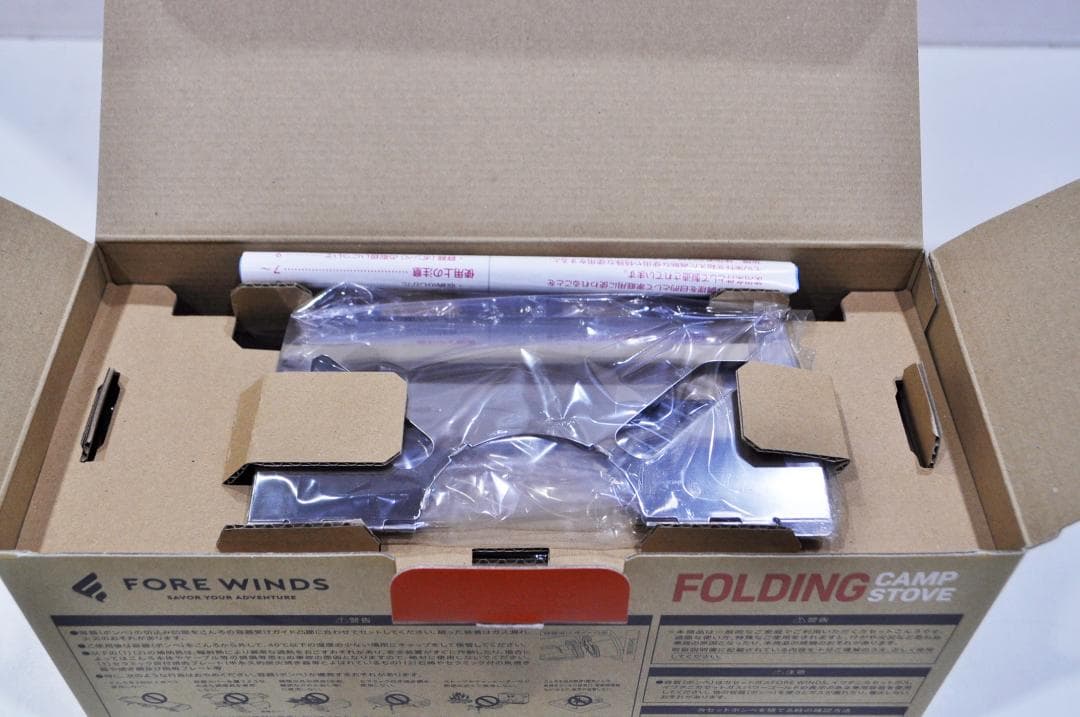 【未使用】イワタニ FORE WINDS FOLDING CAMP STOVE