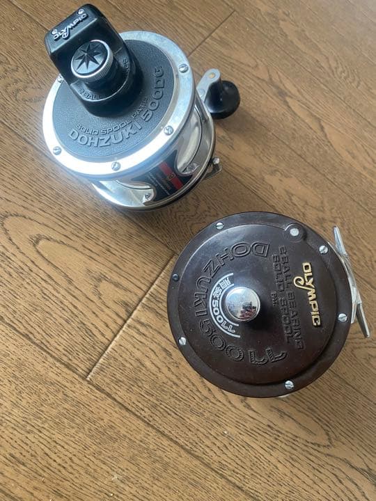 両軸リール　Olympic DOHZUKI 500DG 500LL セット