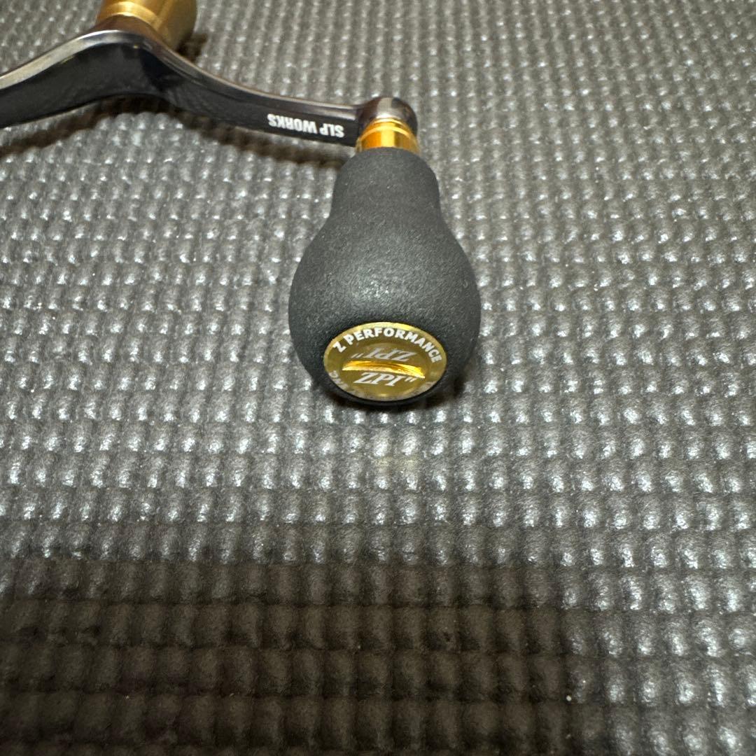 ダイワ SLP WORKS ダブルハンドル 90mm ZPIノブゴールド付き