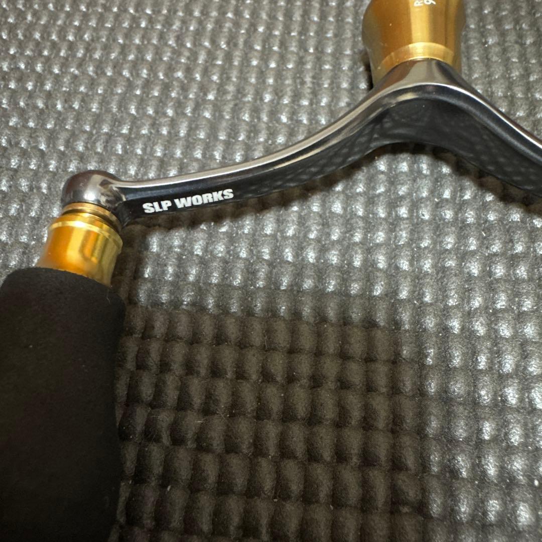 ダイワ SLP WORKS ダブルハンドル 90mm ZPIノブゴールド付き