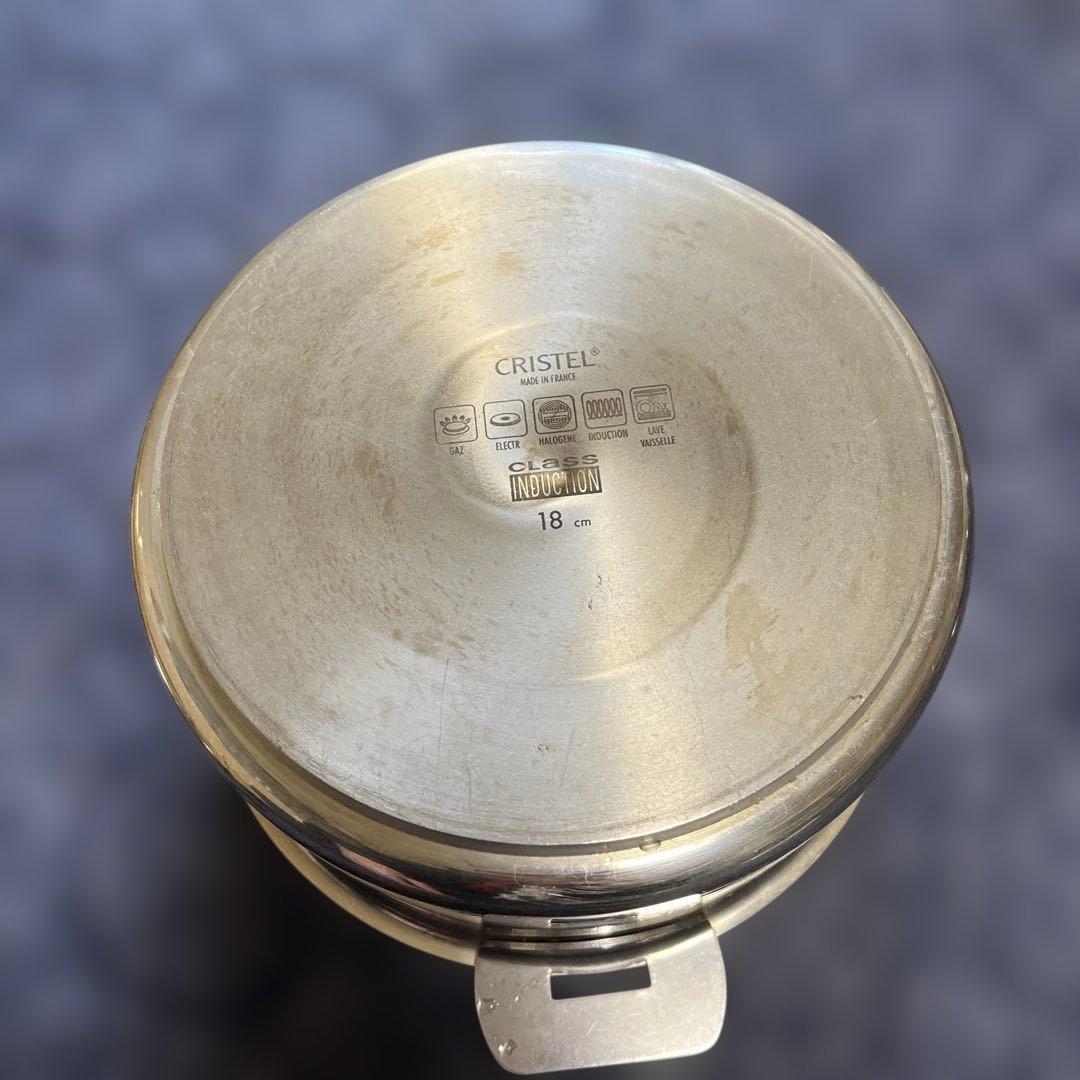 クリステル　ステンレス鍋セット 4点セット