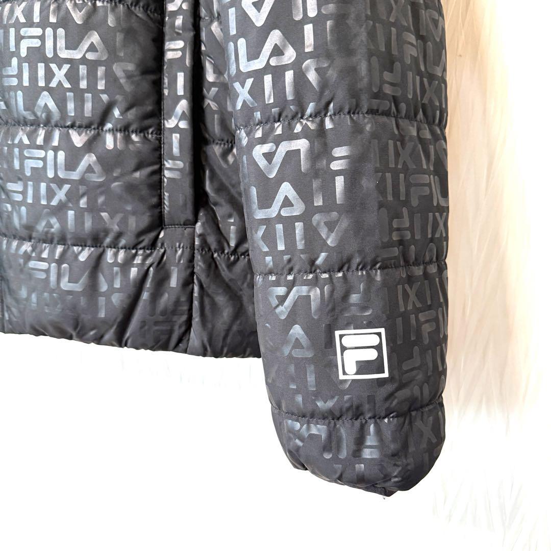 【極美品】FILA GOLF セットアップ M ブラック メンズ ゴルフウェア
