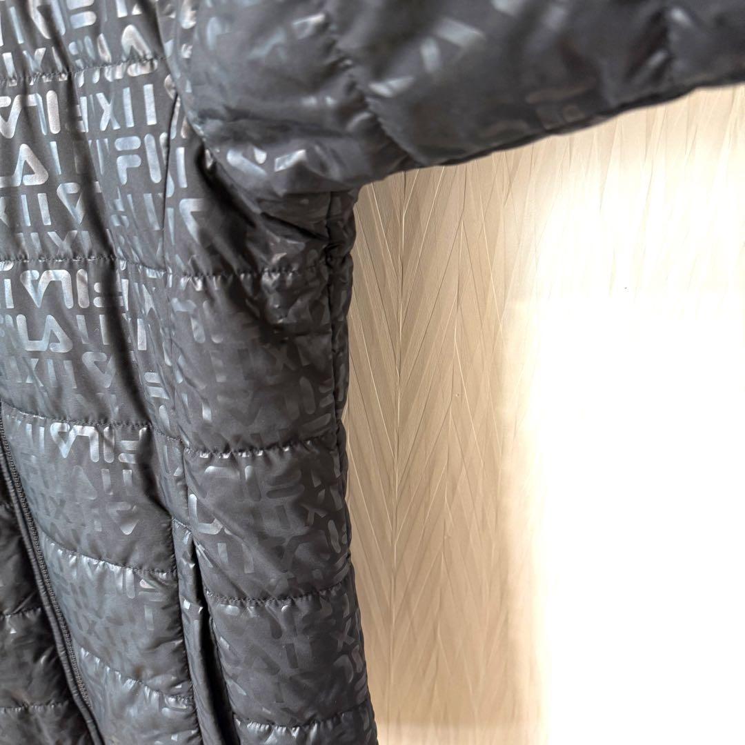 【極美品】FILA GOLF セットアップ M ブラック メンズ ゴルフウェア