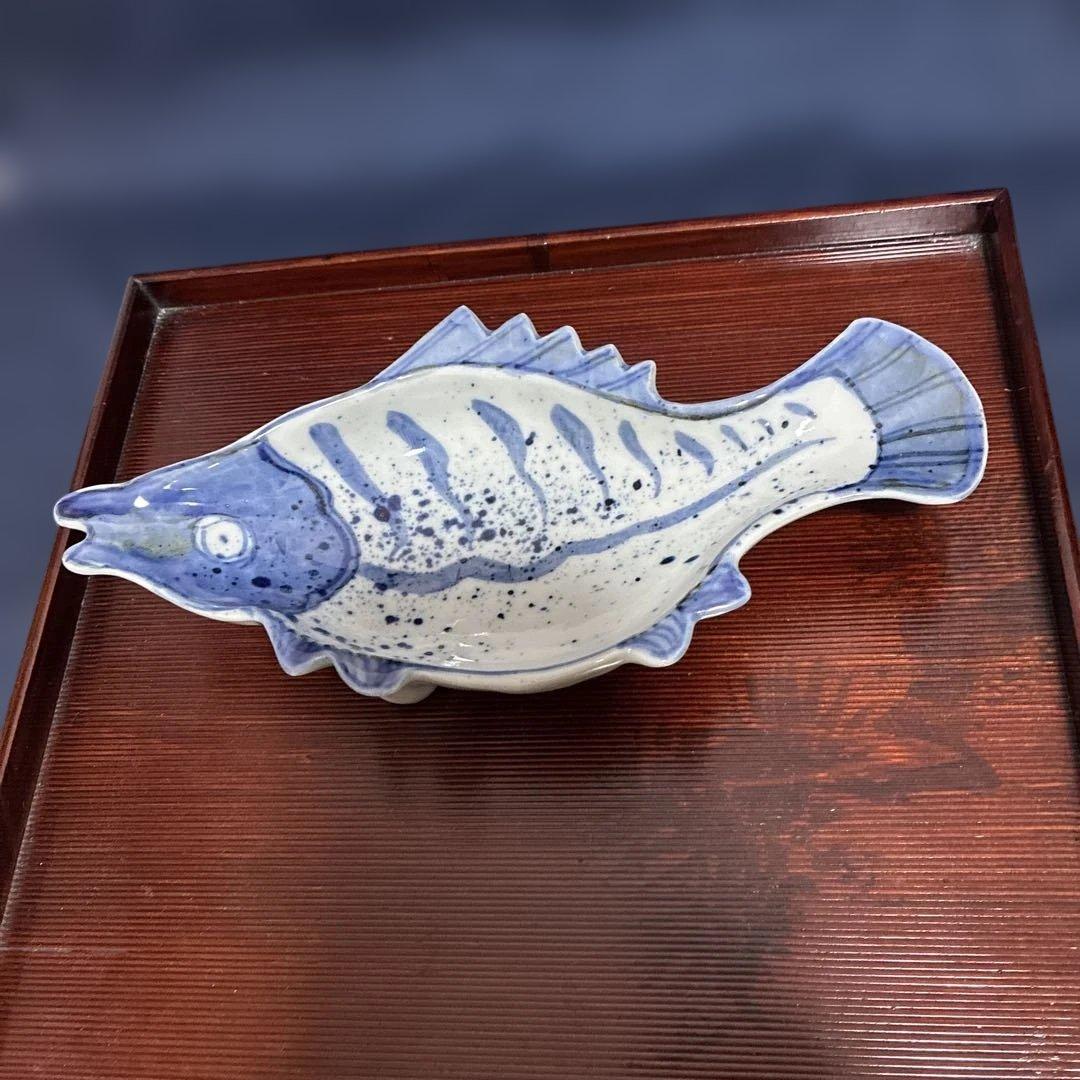 魚の向付　正木春蔵作
