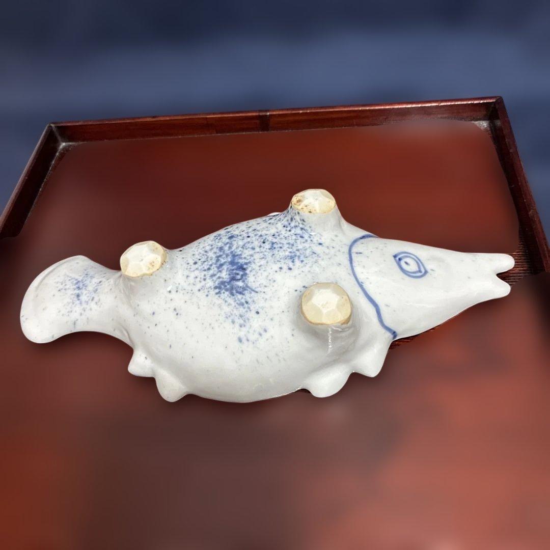 魚の向付　正木春蔵作
