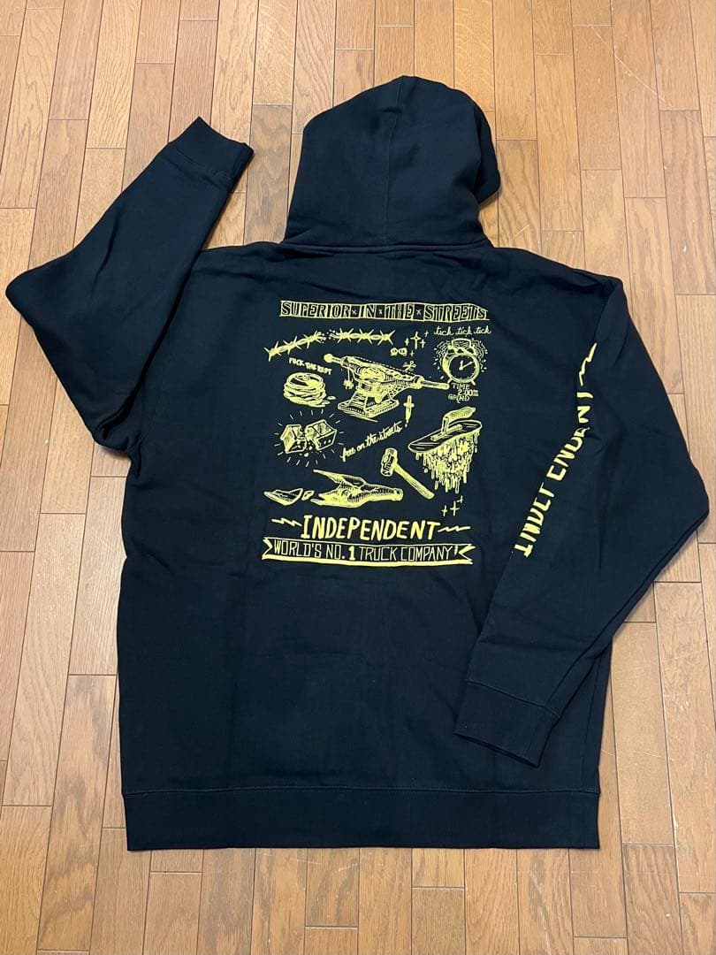 スケートボード INDEPENDENT BRATRUD NOTEBOOK ZIP HOOD