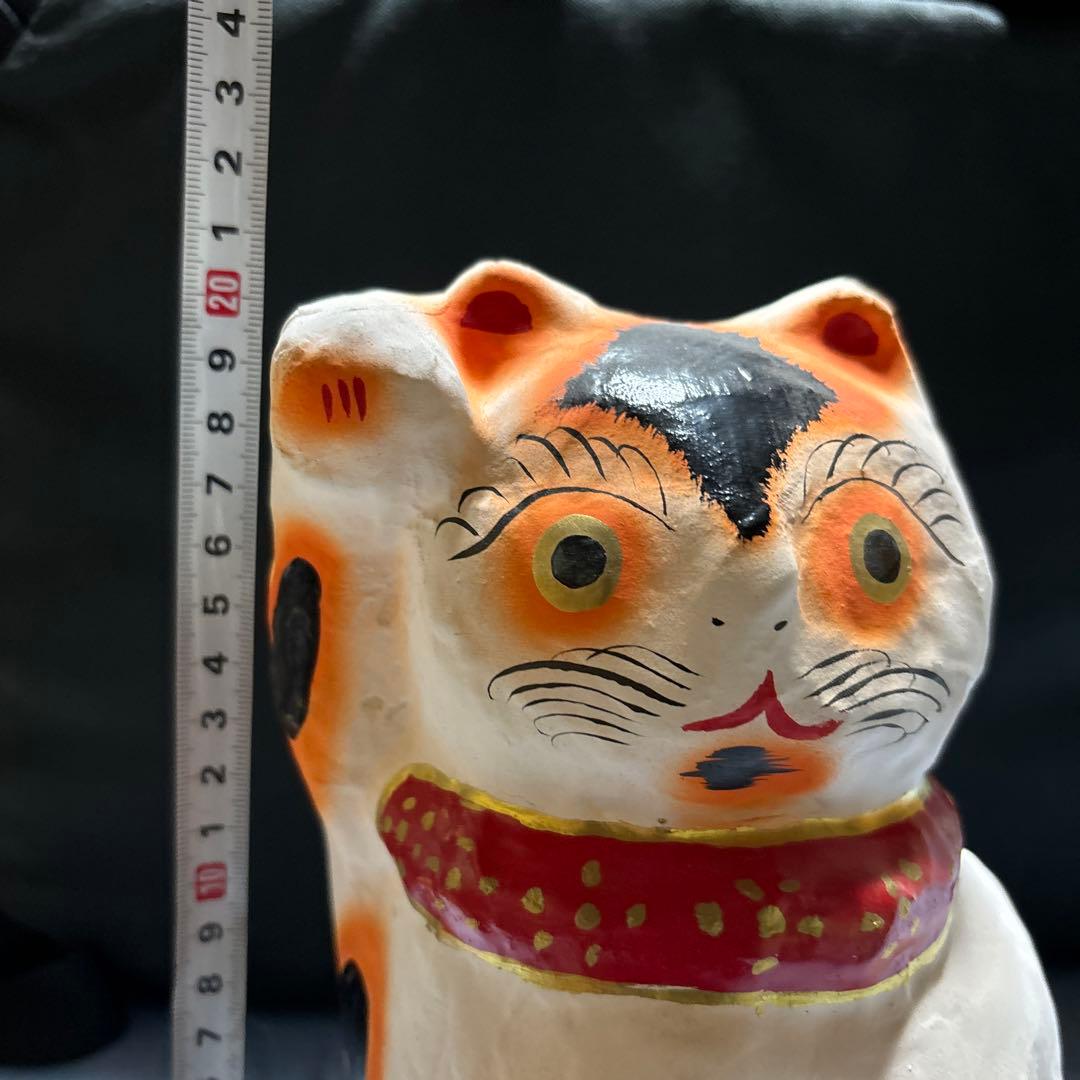 招き猫 張り子