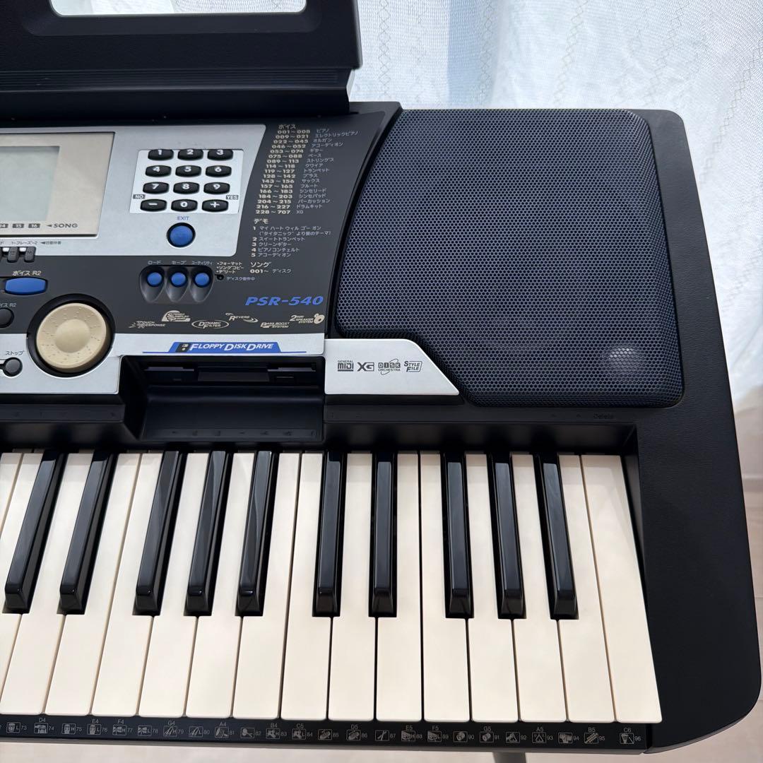 YAMAHA キーボード PSR-540 スタンド付き