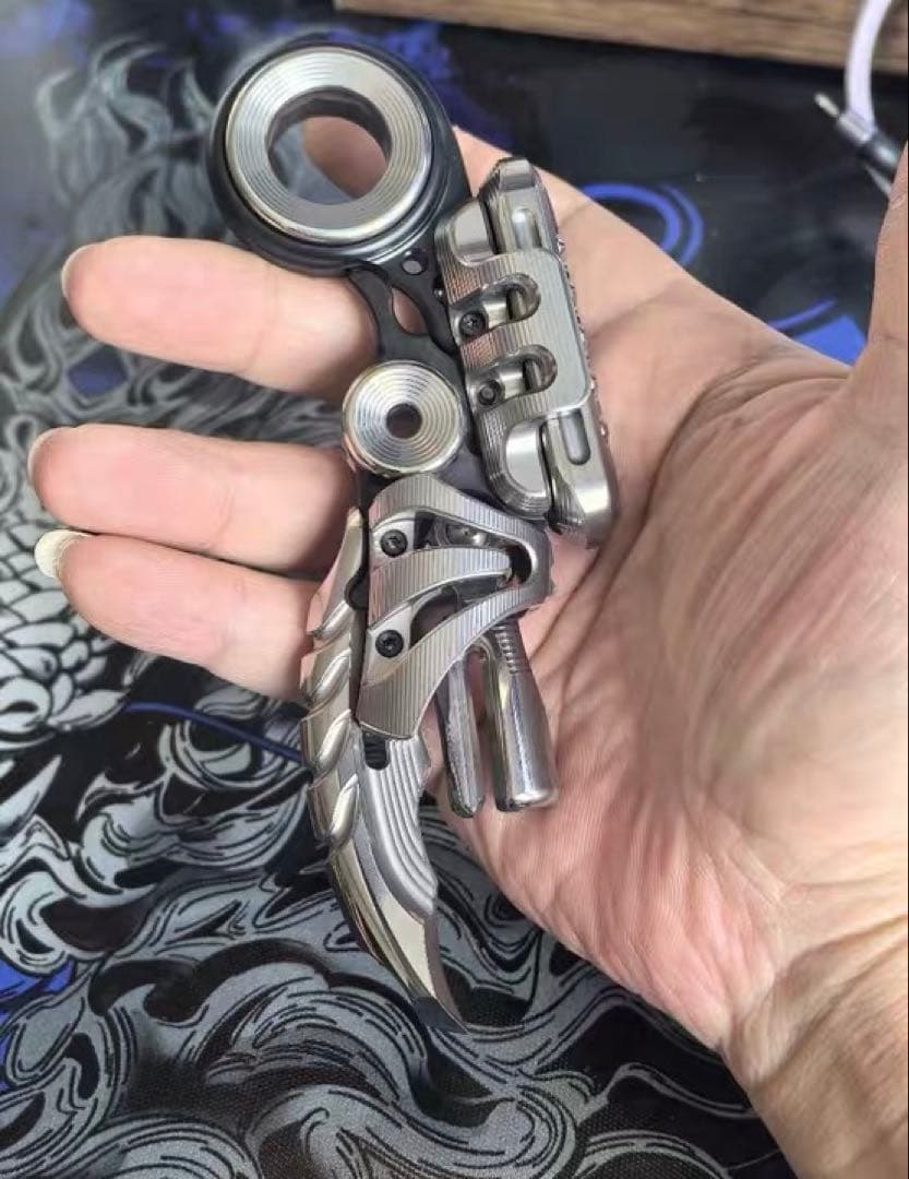 正規品・玩吾楽志 チタン鋼骨【種類】複合型トイ フィジェットトイ