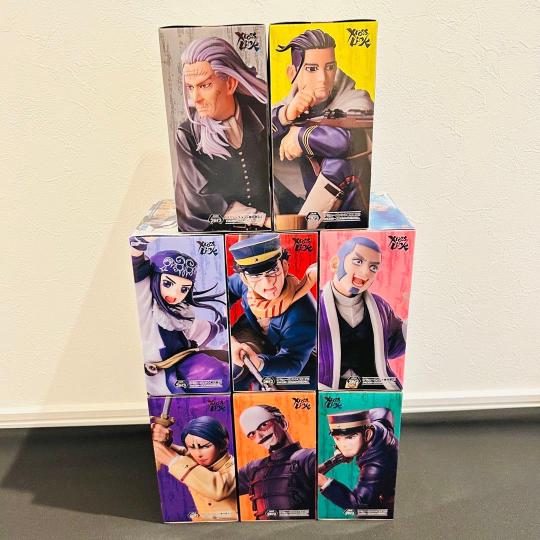 【新品未開封】ゴールデンカムイ フィギュア （８種コンプリートセット)