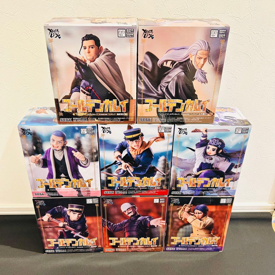 【新品未開封】ゴールデンカムイ フィギュア （８種コンプリートセット)
