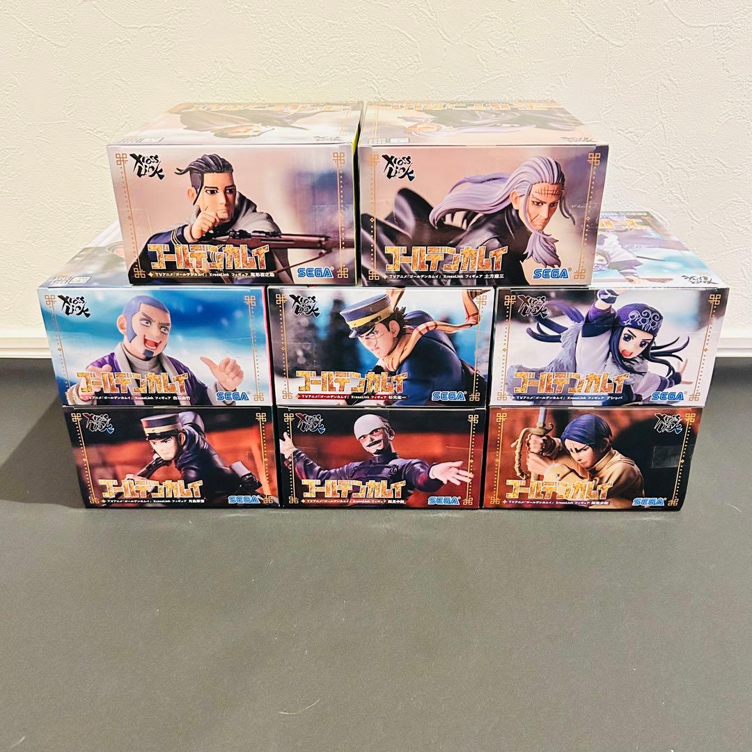 【新品未開封】ゴールデンカムイ フィギュア （８種コンプリートセット)