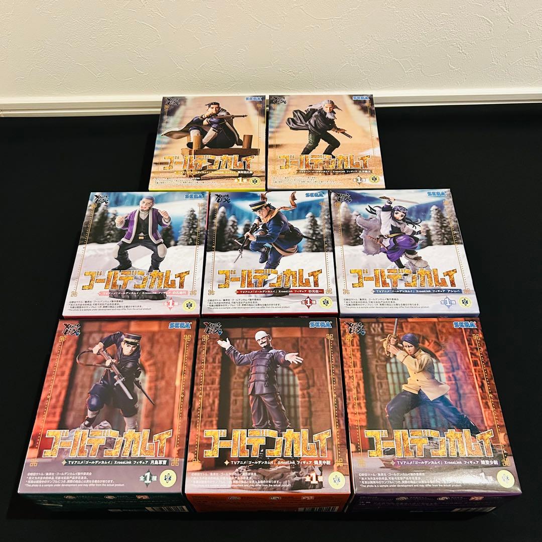 【新品未開封】ゴールデンカムイ フィギュア （８種コンプリートセット)