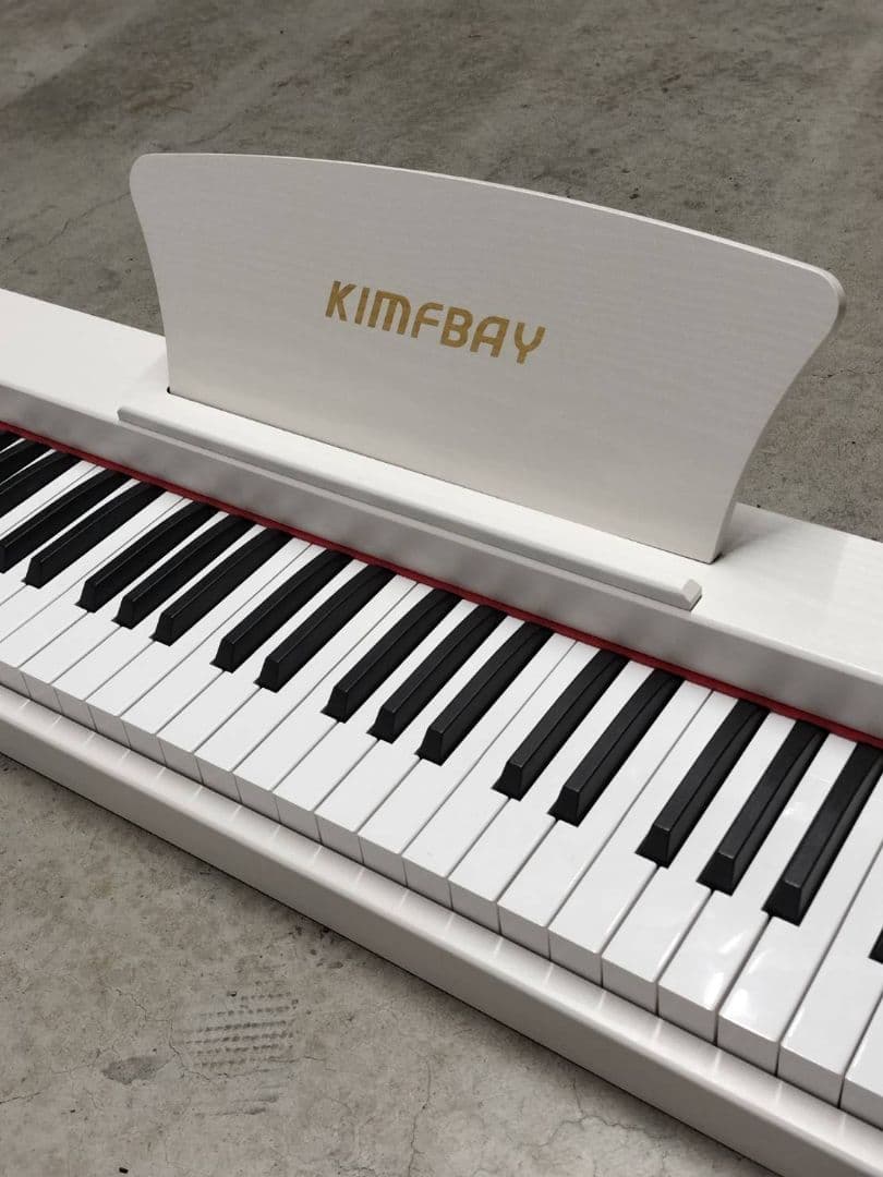 ✯✩極美品✩✯KIMFBAY 木製電子ピアノ 88鍵盤 スタンド付き