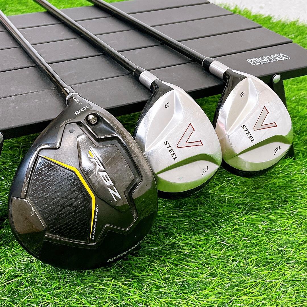 【希少レフティ】テーラーメイド　RBZ BLACK US ゴルフセット　左利き用