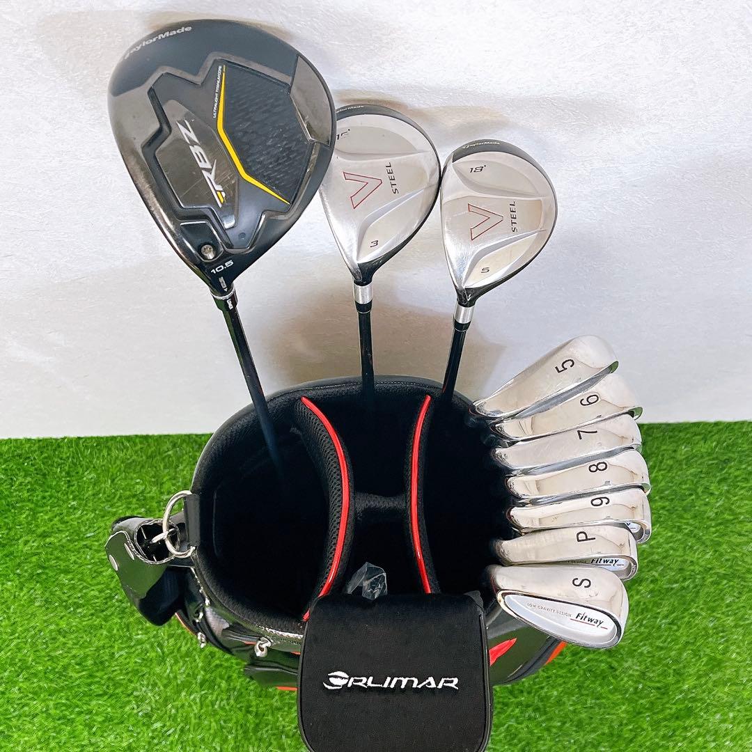 【希少レフティ】テーラーメイド　RBZ BLACK US ゴルフセット　左利き用