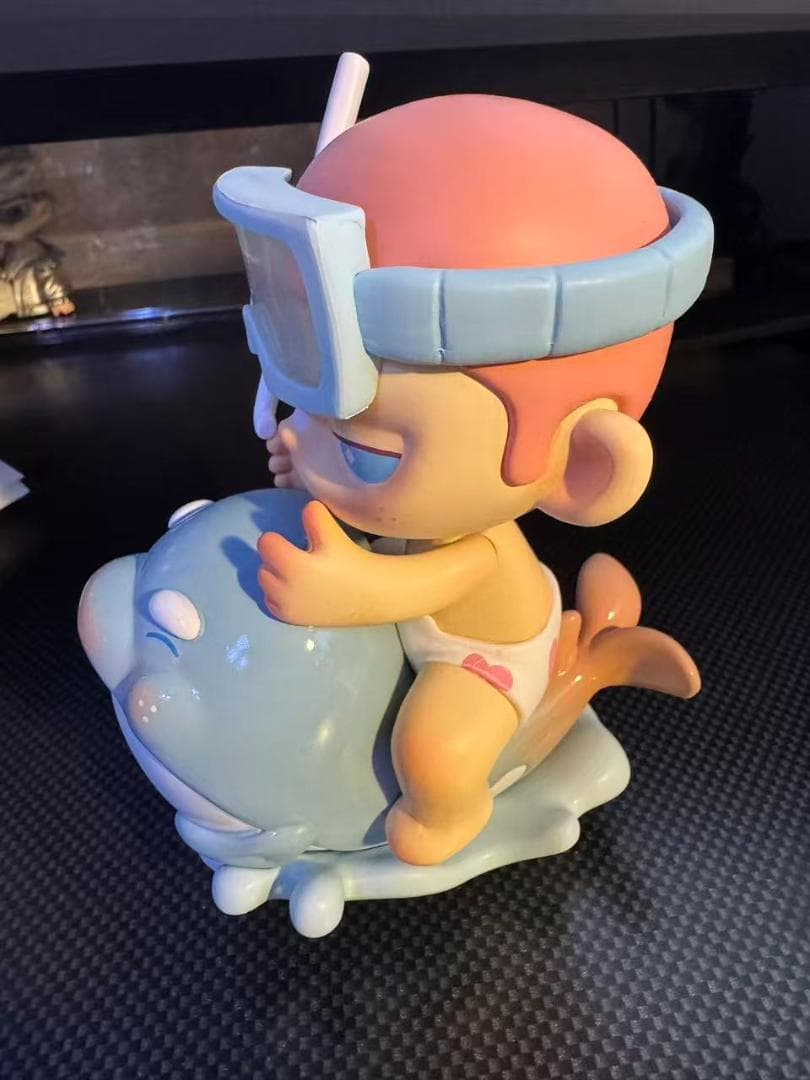 【完売品】POPMART　KUBO　フィギュア　クジラ　ピンク