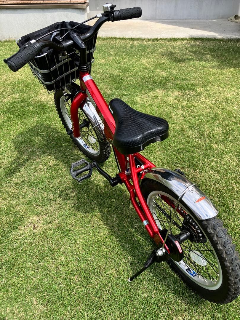ジープ JEEP 16インチ 幼児用自転車 補助輪あり 愛知県引き取り限定