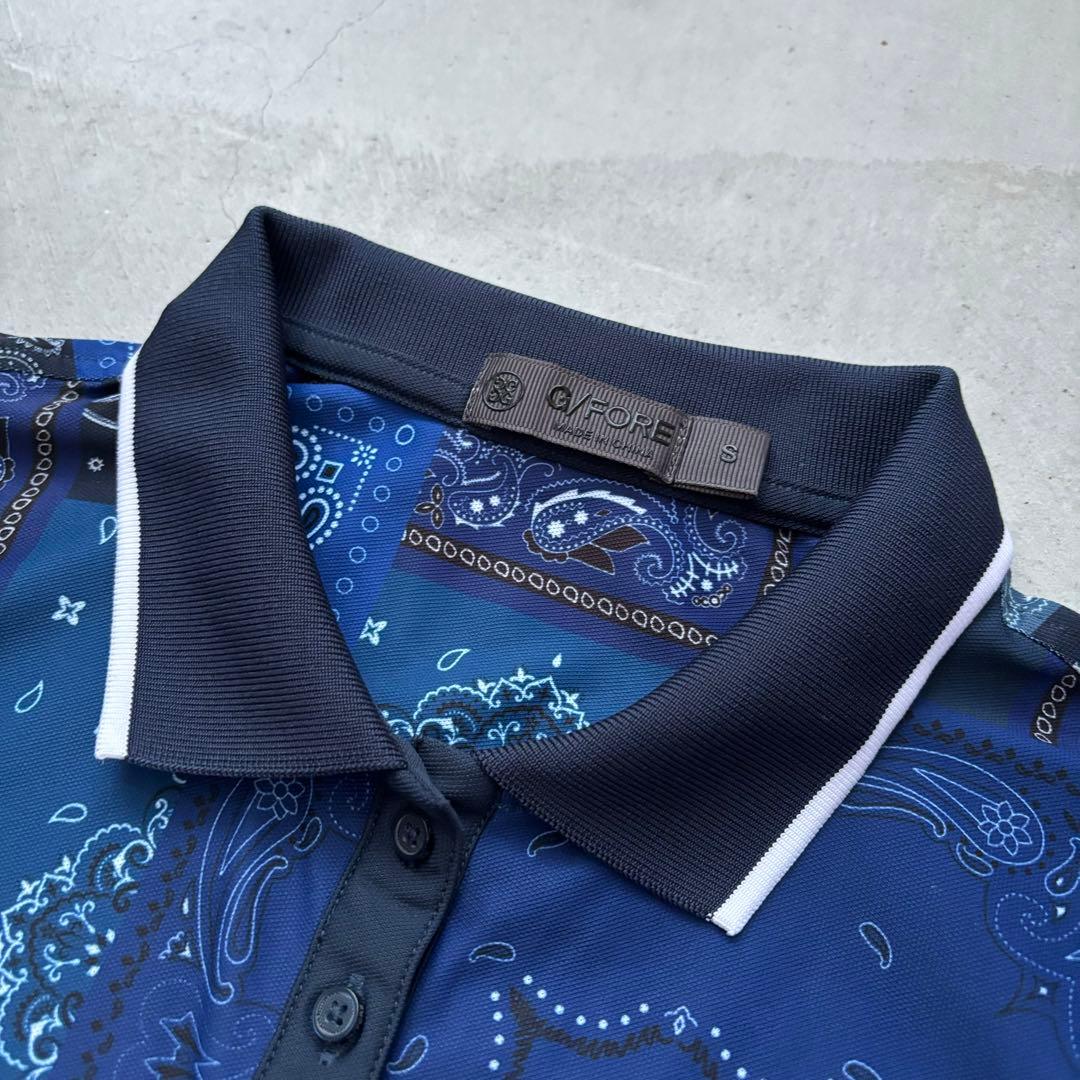 【美品】G/FORE SHORT SLEEVE T-SHIRTS BANDANA