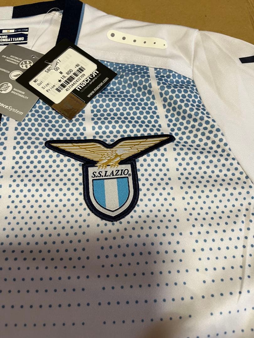【新品】S.S.LAZIO 2015〜16オーセンティックユニフォーム上下セット