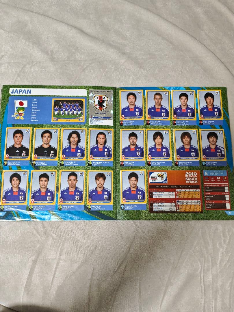 2010 ワールド カップ 南アフリカ パニーニ アルバム コンプリート
