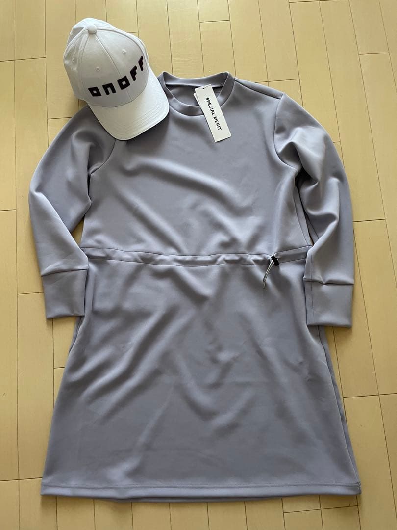 【新品】ニュアンスカラー ゴルフワンピース　S