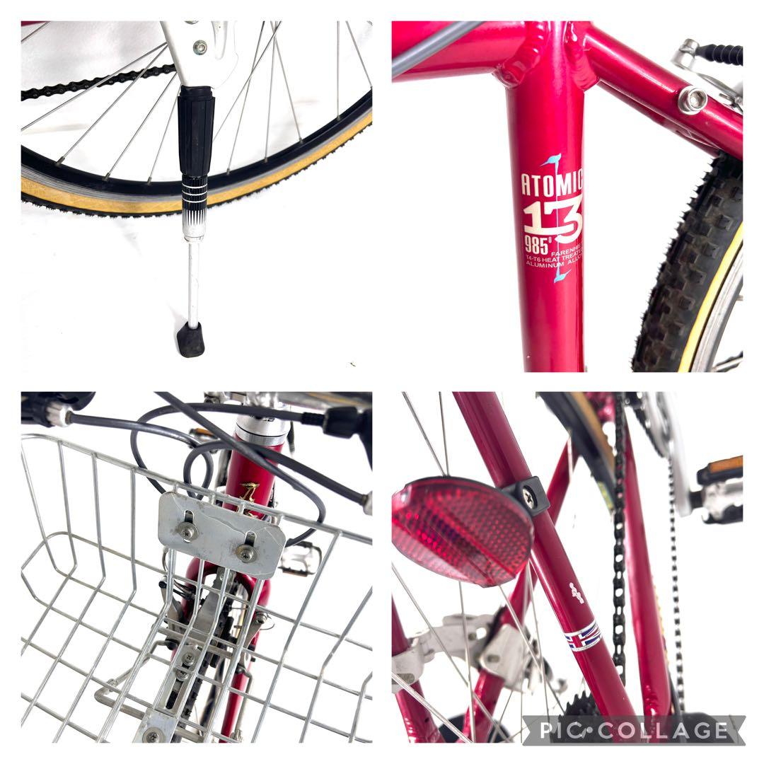 ラレー クロスバイク ATOMIC 13 27インチ レッド RALEIGH