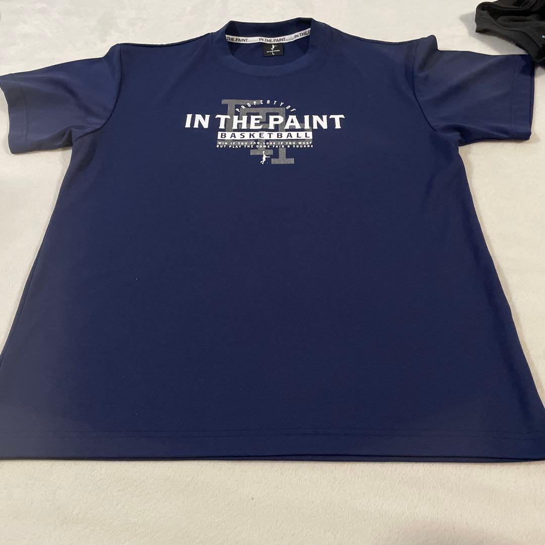 IN THE PAINT ウォームアップウェア 黒 青 紺 3枚セット
