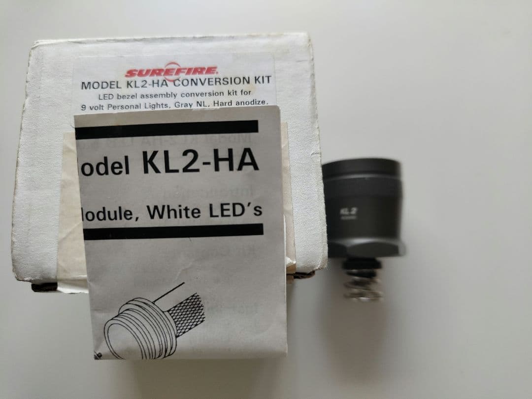 【希少箱説】SUREFIRE KL2 HA 複眼 シュアファイア 【激レア】