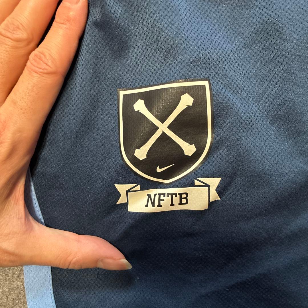 NIKE サッカー　ジャージ　上下セット　NFTB 水色　紺