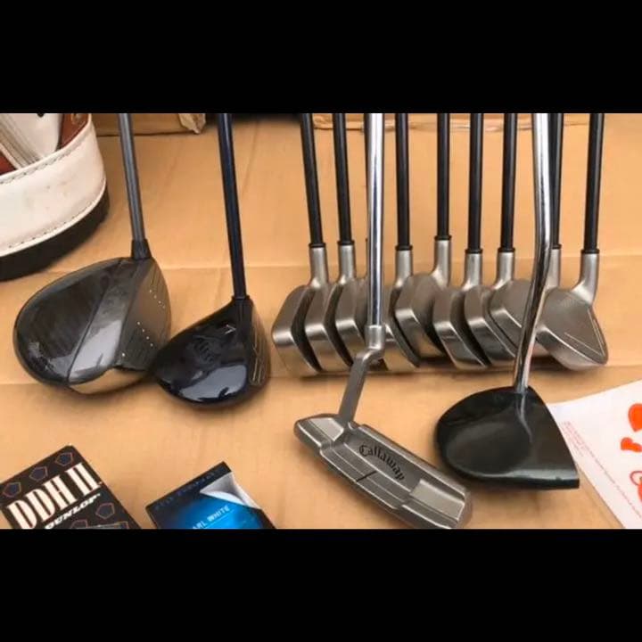 ★【男性用】キャロウェイのセットにビバハートのキャディバッグ