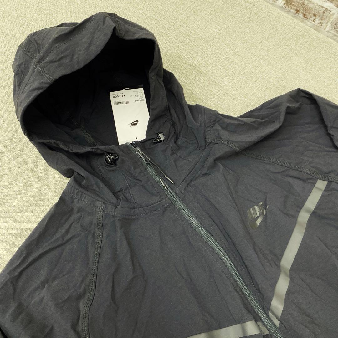 i237♪ 新品　NIKE テックウーブンジャケットセットアップ　ブラック　L