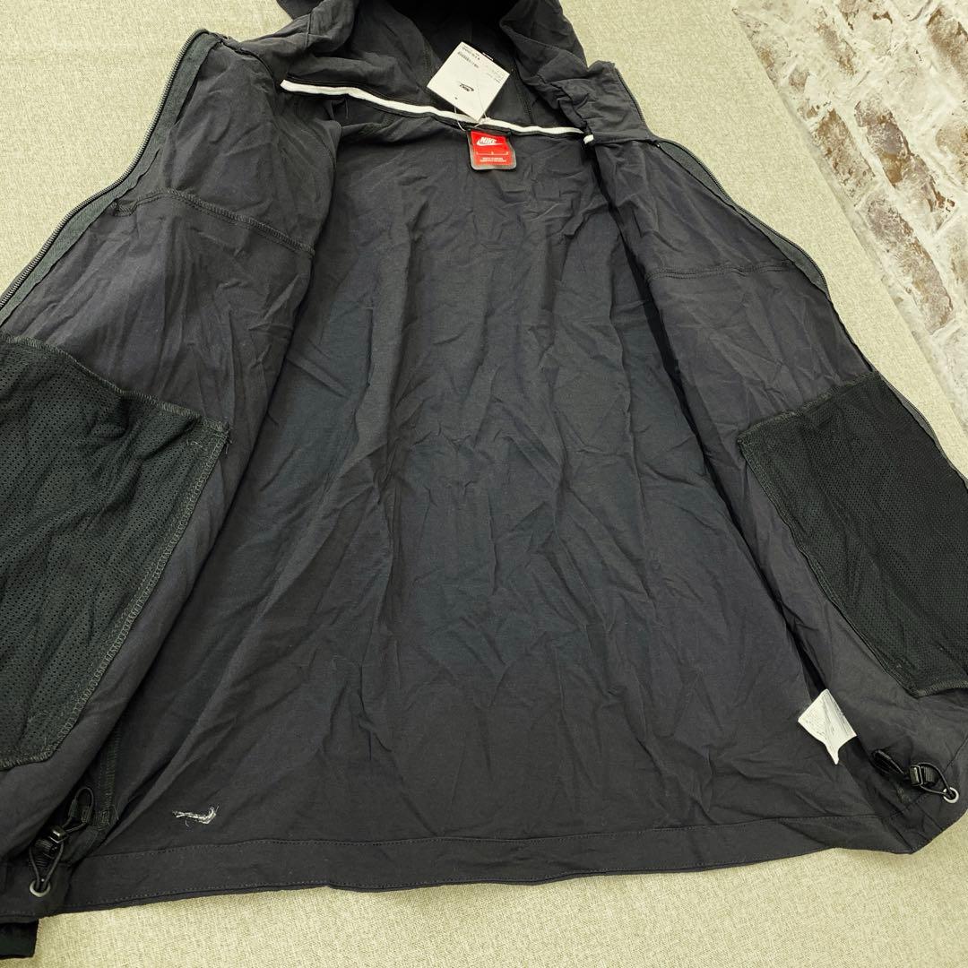 i237♪ 新品　NIKE テックウーブンジャケットセットアップ　ブラック　L