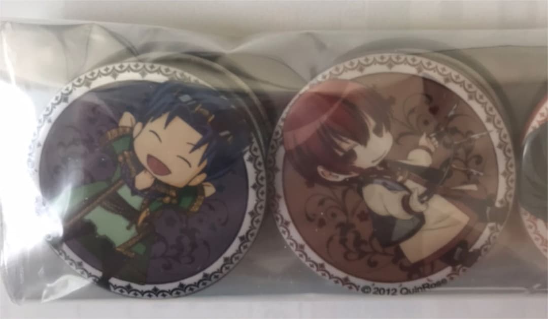 アラビアンズロスト　ステラ特典 缶バッジ　QuinRose　アラビアンズ·ロスト