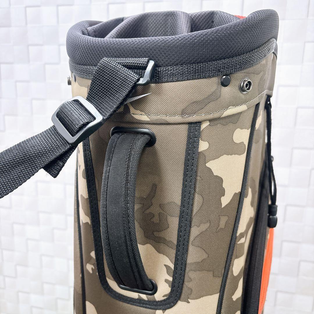 希少 迷彩 カモフラ NIKE GOLF ナイキ キャディバッグ 9型 14分割