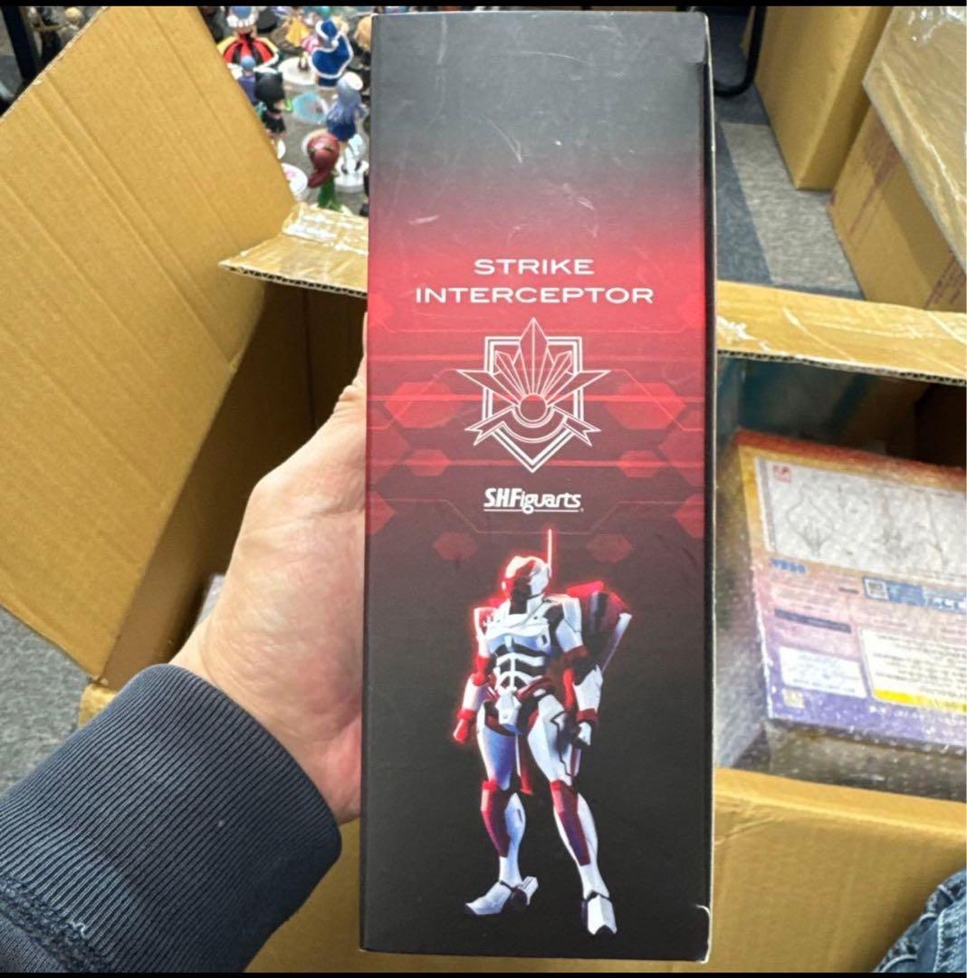 美品 SHF ストライクインターセプター 可動良好 付属完品 フィギュアーツ