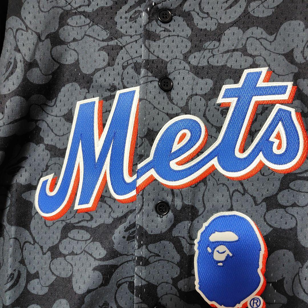 アベイシングエイプ✕Mets カモフラージュベースボール