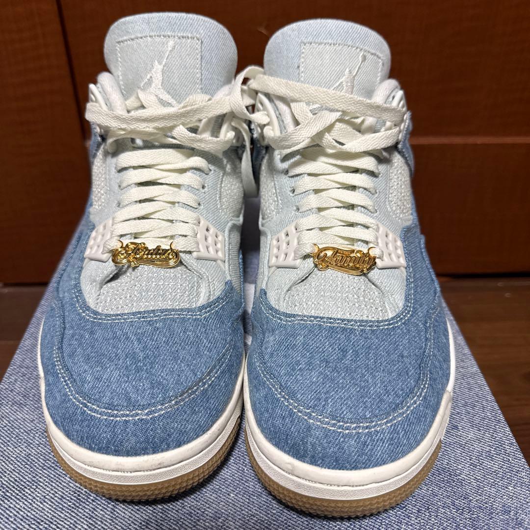 NIKE (WMNS) Air Jordan 4 デニム “ウォーン ブルー”