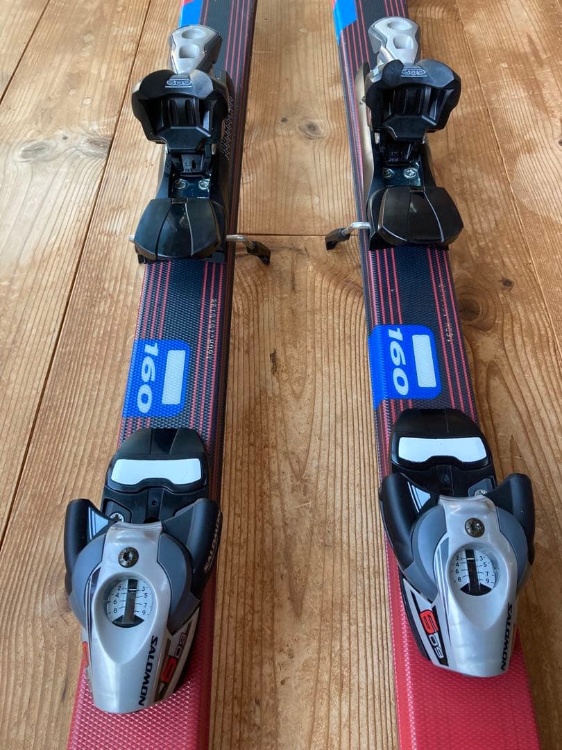 美品 Salomon EQUIPE 10R 160 サロモン スキー板　メンテ済