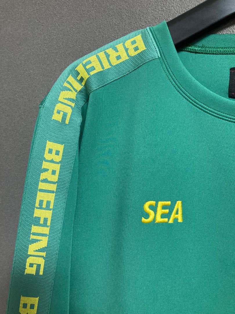 新品 BRIEFING × WIND AND SEA コラボ スウェット