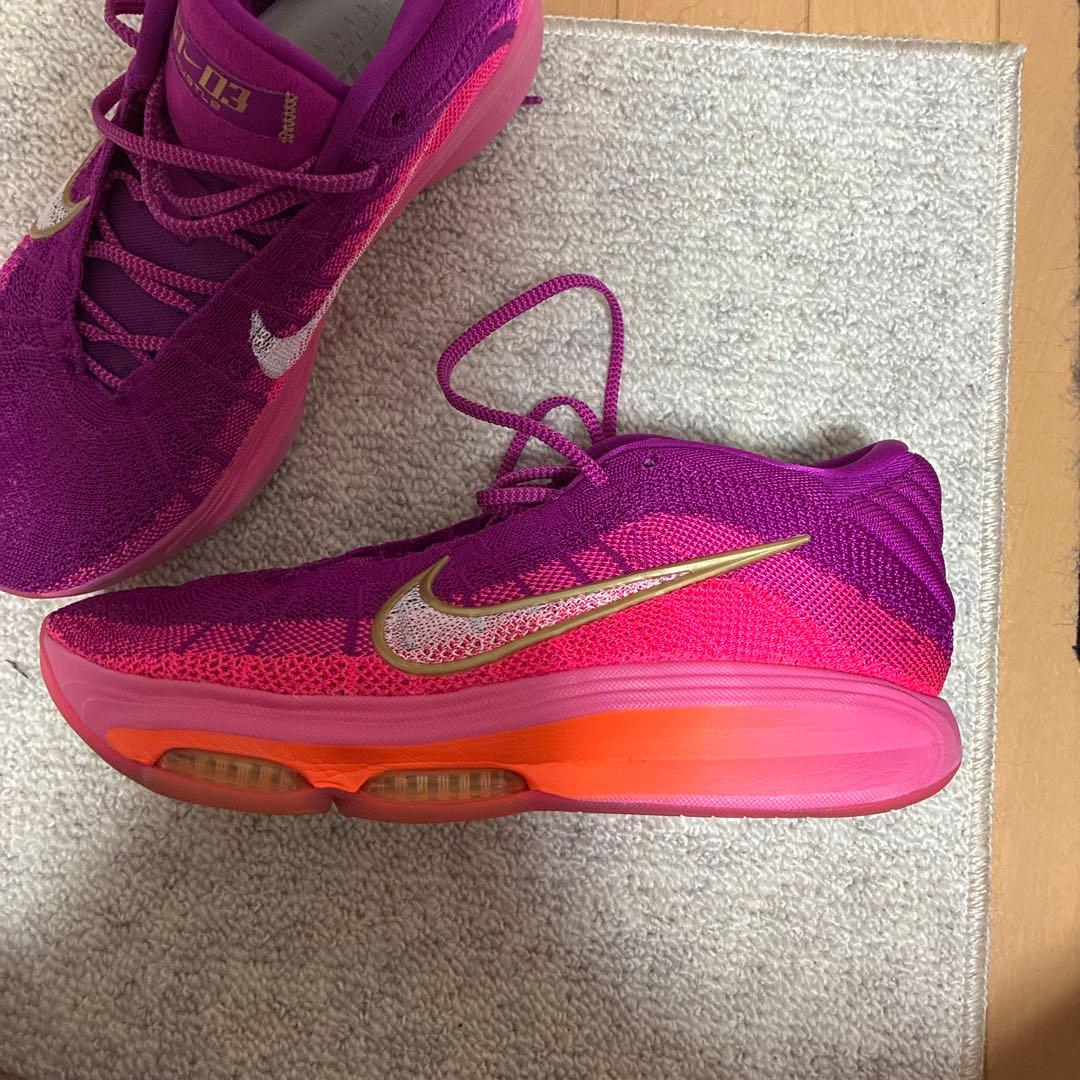 ヅ*ウ様 NIKE G.T.hustle3 ハッスル3 バッシュ 箱あり