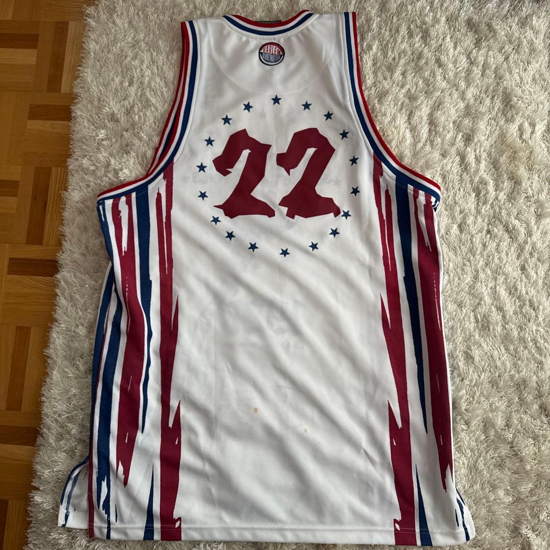 Harlem Globetrotters platinum fubuゲームシャツ