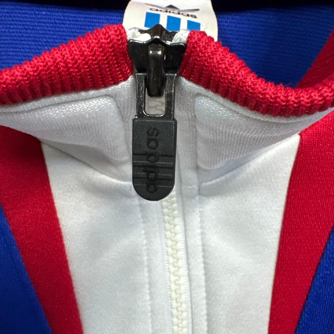adidas ハーフジップ ジャージ90年代 ヴィンテージ　デサント製　パーカー