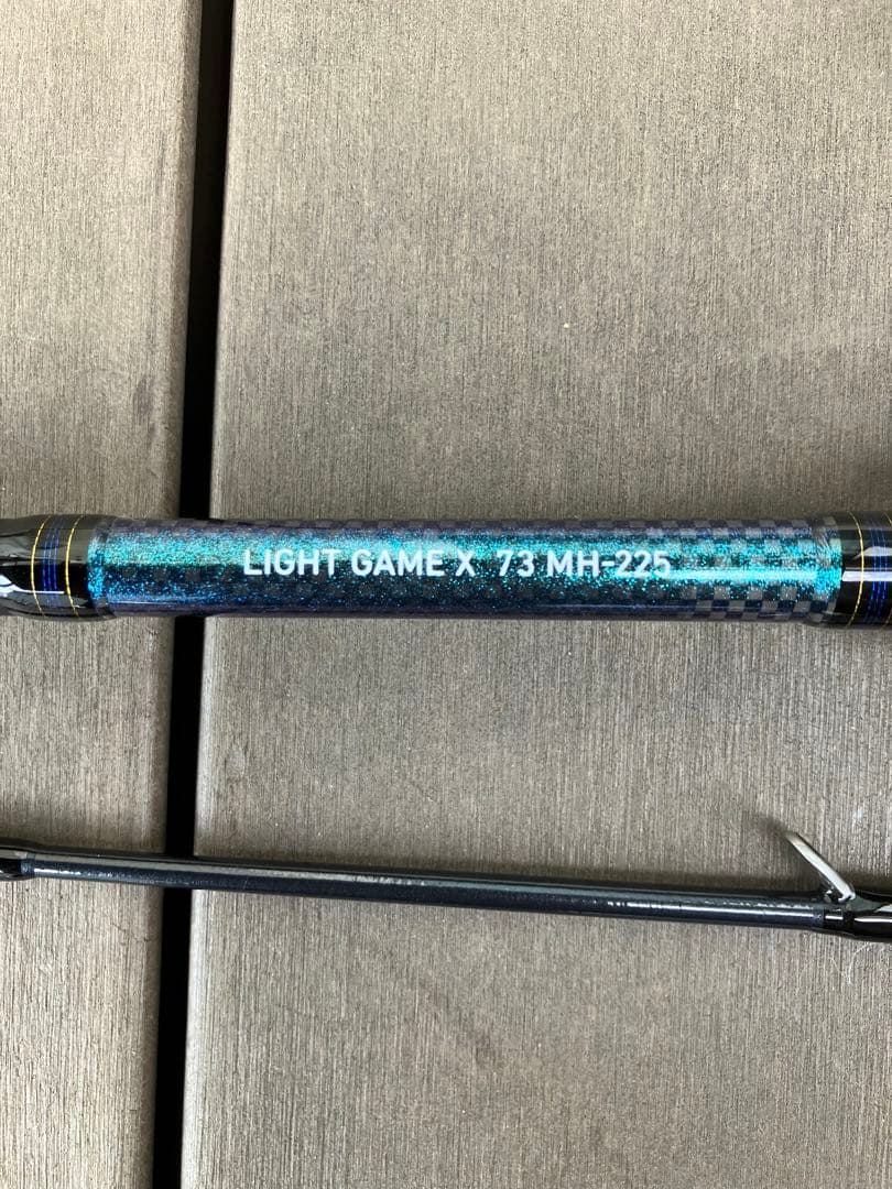 【美品】DAIWA LIGHT GAME X 73 MH-225 船竿 ダイワ
