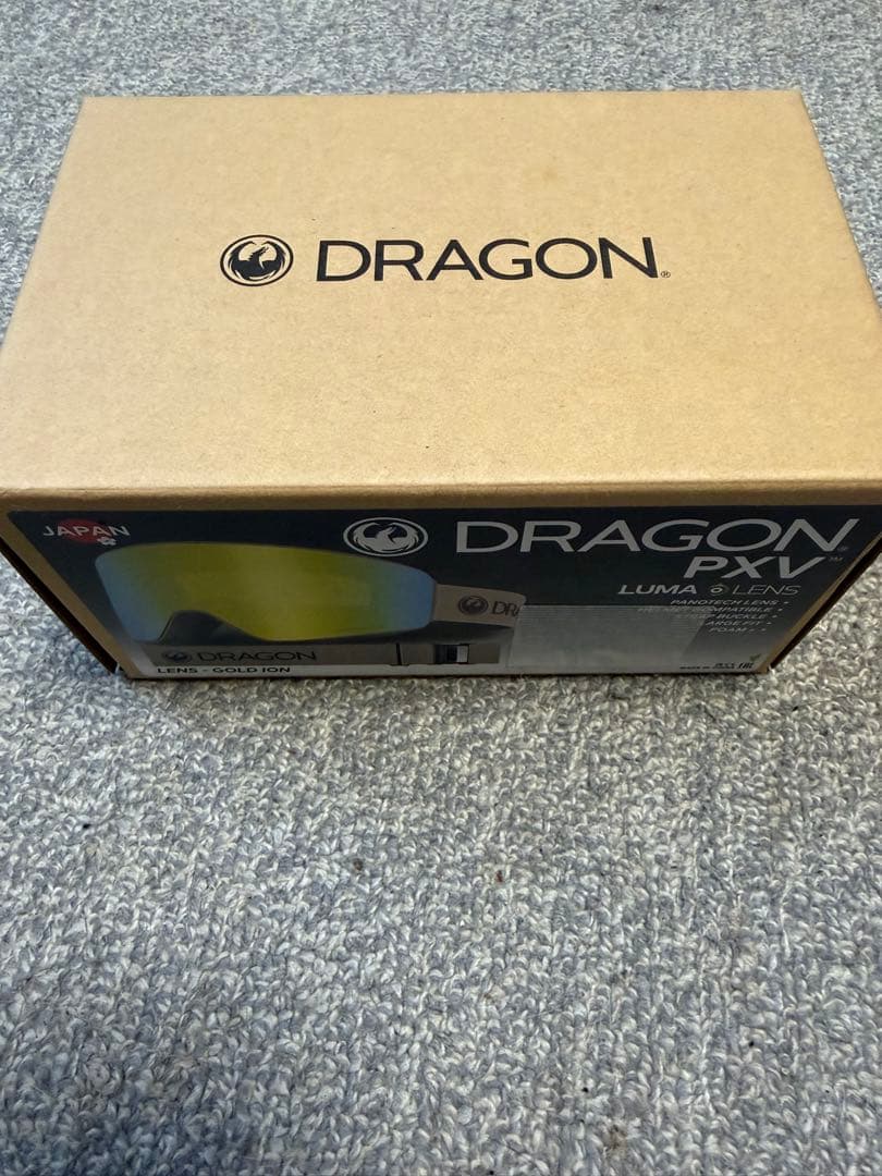 DRAGON ゴーグル PXV GOLD 25-26 付属品完備