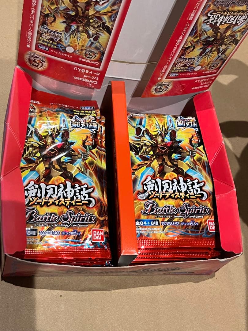 バトルスピリッツ 新品未開封 剣刃編 剣刃神話 15パック