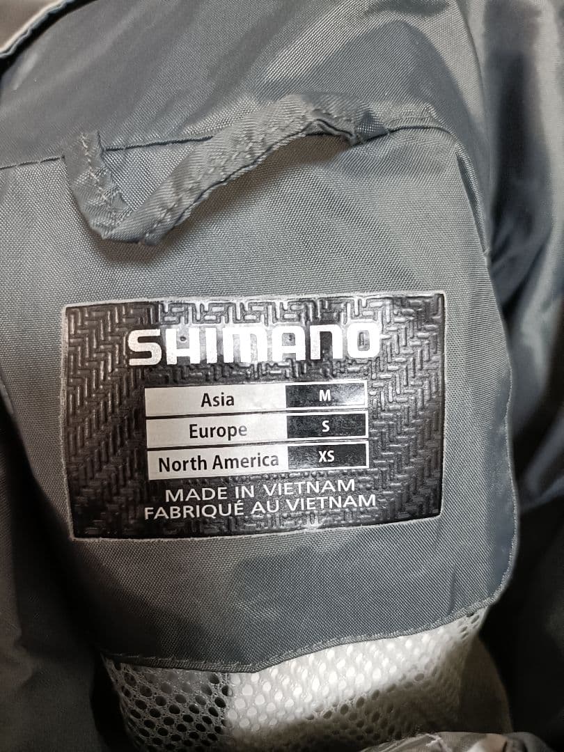 シマノ RA-027Q ベーシックレインスーツ Mサイズ