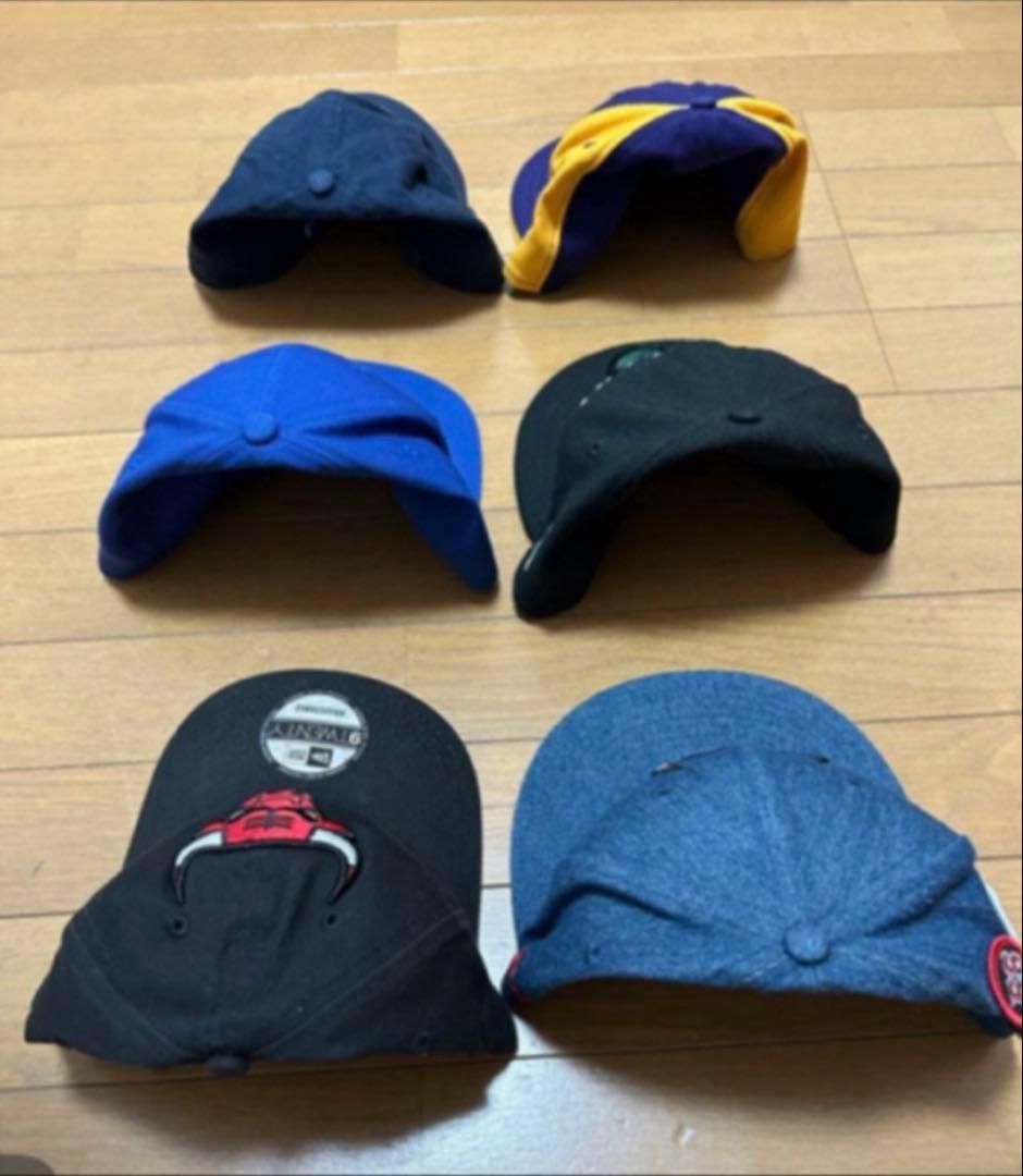 入手困難 コレクション出品 NBA チーム CAP 6個 SET