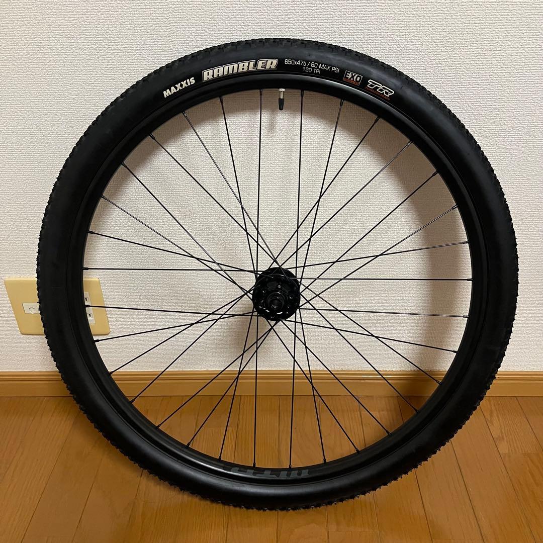 MAXXIS Ramble 650×47c × WTB ホイールセット