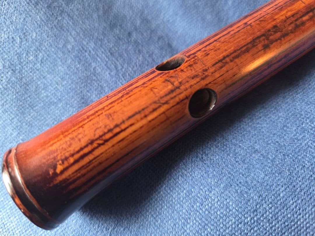 篠笛(煤竹)
